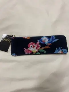 【新品】　フェイラー　小鳥柄　ペンケース　FEILER