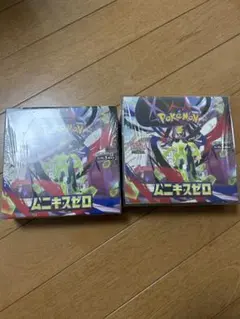ポケモンカード ムニキスゼロ シュリンクなし ペリペリあり 2BOX