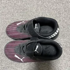Puma サッカーシューズ 黒・紫　17㎝