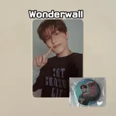 TREASURE WONDERWALL トレカ 缶バッジ ジョンウ