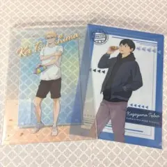 ハイキュー！！　月島蛍　影山飛雄 クリアファイル