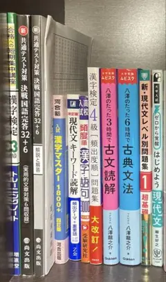 大学受験参考書　国語　まとめ売り