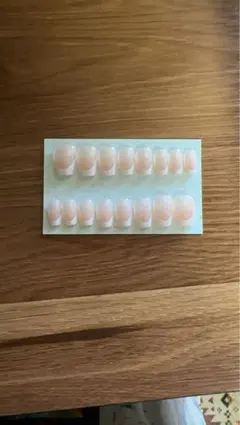 ナチュラルピンク フレンチネイル 18個セット