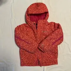 Columbia コロンビア キッズ スキーウェア 上　赤　XXS