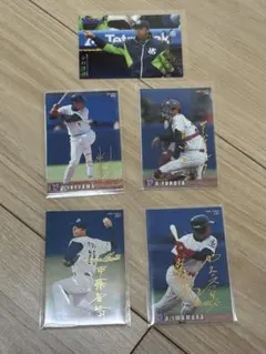 新品・貴重】2001年 プロ野球チップス サインカード ヤクルト池山