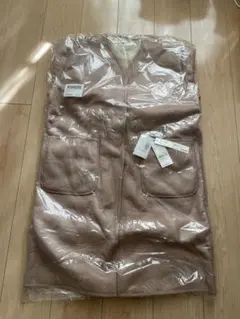 リバーシブルムートンコート(ピンクベージュ)L