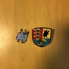 三鷹の森ジブリ美術館オリジナル ピンバッジ 2個セット