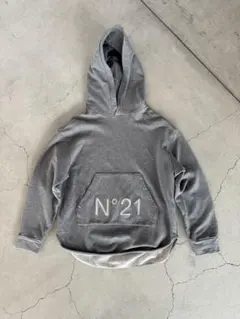 N°21 キッズ パーカー グレー
