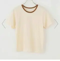 シアーコットンリンガーTシャツのサムネイル