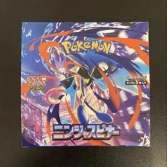 ポケモンカードゲーム MEGA ニンジャスピナー BOX シュリンクなし