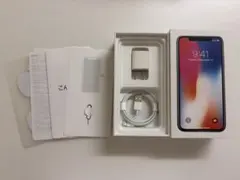 Apple iPhoneX 箱 純正　付属品　アクセサリー※イヤホン無し