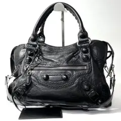 【希少仕様】バレンシアガ シティ ブラック B刻印 115748 ※プレート同梱 2026年最新】バレンシアガ 115748の人気アイテム - メルカリ