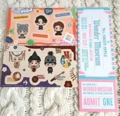 ミセス Mrs. GREEN APPLE 一番くじ ステッカー 3枚セット