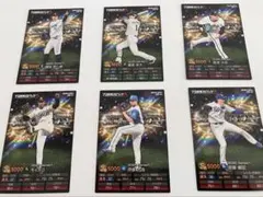 プロ野球チップス最新弾 ノーマルカード6枚 柳田悠岐選手ノーマルカード1枚