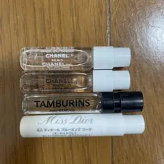 香水サンプルセット4本　CHANEL TAMBURINS MISS DIOR
