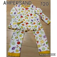 AMPERSAND アンパサンド パジャマ 120 フルーツ柄 長袖のサムネイル