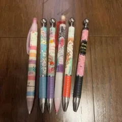 かわいいシャーペン6本セット