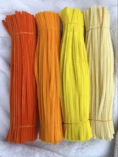 モール素材 オレンジ＆イエロー