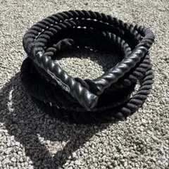 パワースレッド用 牽引ロープ 長さ15M 太さ38mm カラビナ付き - メルカリ