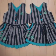 プチジャム　セットアップ　2枚セット　双子　入園