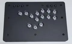 punkworkshop レバーレスコントローラー　タイプD PKB PC】MINI BOX レバーレスコントローラー (ボタンレイアウトB