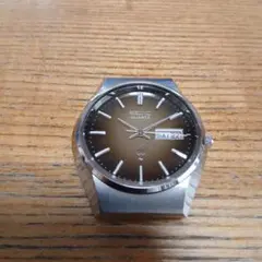 SEIKO 【茶フェイス】 0843-8070腕時計 【ジャンク品】