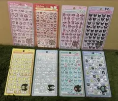 【正規品⭐︎８種コンプ♪】ボンボンドロップシールミニ　サンリオ　新品