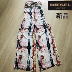 DIESELディーゼル　サロペット　オールインワン　シルク総柄　カモフラプリントのサムネイル