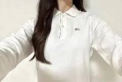 BURBERRY ポロシャツ ホワイトのサムネイル