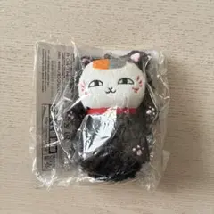 夏目友人帳　一番くじ　プリチー着ぐるみ　ニャンコ先生　マスコット　黒猫