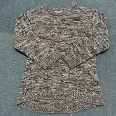 【美品】グローバルワーク キッズ ジュニア 110 〜 120 ニット グレー