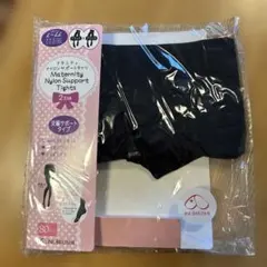 犬印マタニティ サポートタイツ80デニールL-LLサイズ