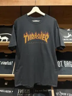 00s Thrasher Flame Logo ファイヤーパターン ストリート