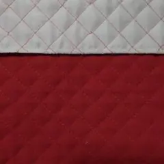 キルティング生地　綿シーチング　赤
