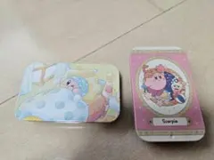 星のカービィ ミニ缶ケース　2個セット　スライド缶