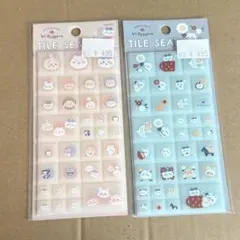 ちいかわ　タイルシール　2点セット