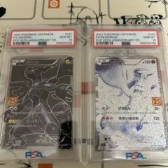 【PSA10/連番】ゼクロム25th レシラム25th 2枚セット