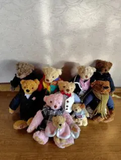 12月15日までの出品 リーガルテディベアノベリティ 8体セット 非売品