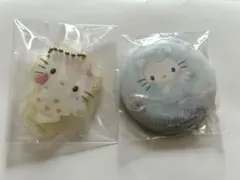 【ハローキティ トレーディング エンジェル】ブルー、クリーム