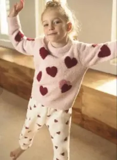 gelato pique ☆ ハートニット ☆ 110〜120cm