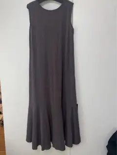 SNIDEL カットソー　ノースリーブ　ワンピースフリーサイズ