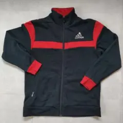 adidas ジップアップジャケット 紺・赤