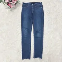 9670 ユニクロ デニムパンツ レディース ボトム ジーンズ カジュアル 無地