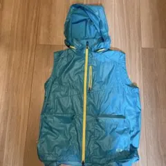 Oakley フード付きベスト 青