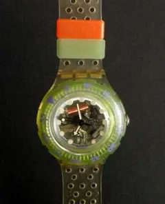 swatch スウォッチ スクーバ200 ジェリーバブルス ビンテージ 極美品 