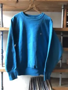90's Champion Reverse Weave ターコイズ USA製