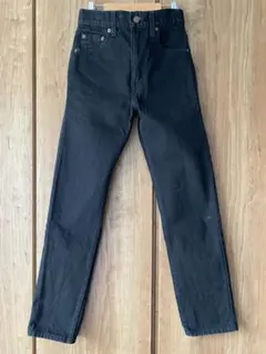 【W29×L30】90年代米国製リーバイス505ブラック_⑥