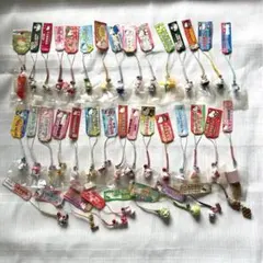 レア】 ハローキティ ご当地根付 ストラップ シャープペン 32個セット