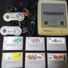 スーパーファミコン 本体 ソフトカセット 6本セット
