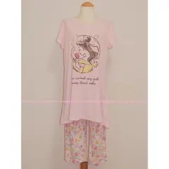 Disney 美女と野獣 愛らしいベルの ルームウェア セットアップ M/L ①のサムネイル